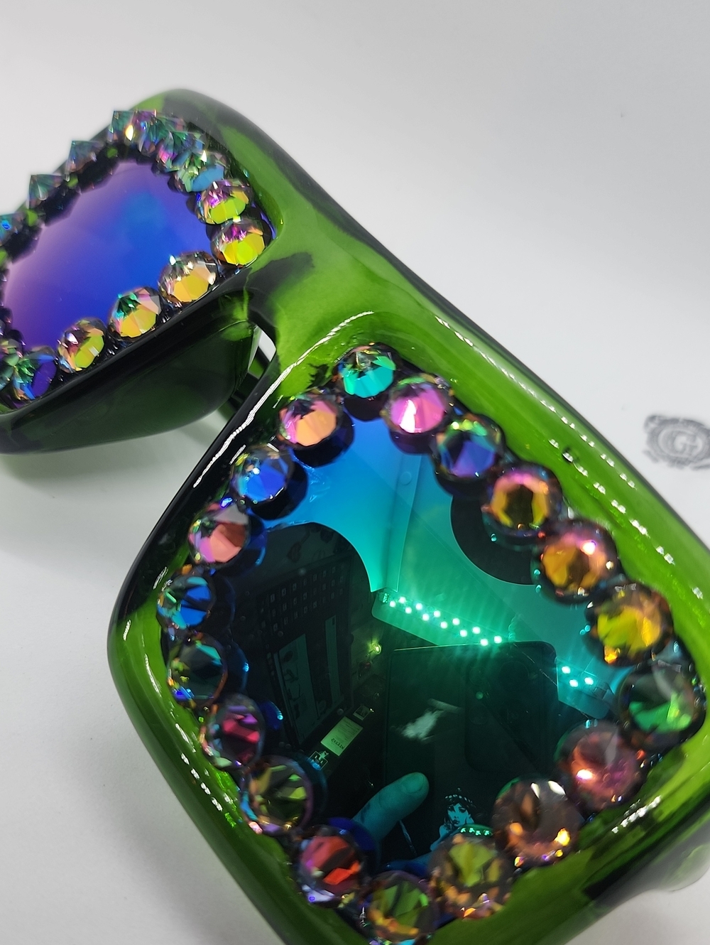 GASOLINE GLAMOUR  RING ROAD RUNNER DEVIL HONDO GLASSES 🦜🦜🦜 - Picture 10 of 12